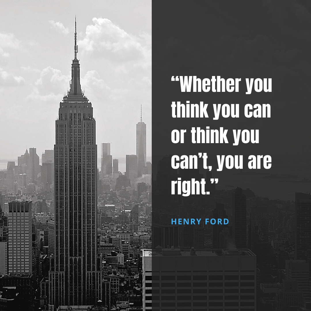 Henry Ford Quote - You Are RIght